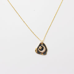 Abstract Moon Necklace - Local Pitara