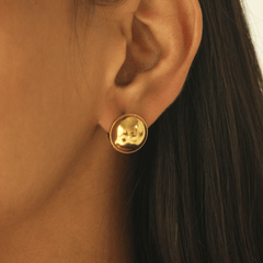 Classic Halo Hoops Earrings