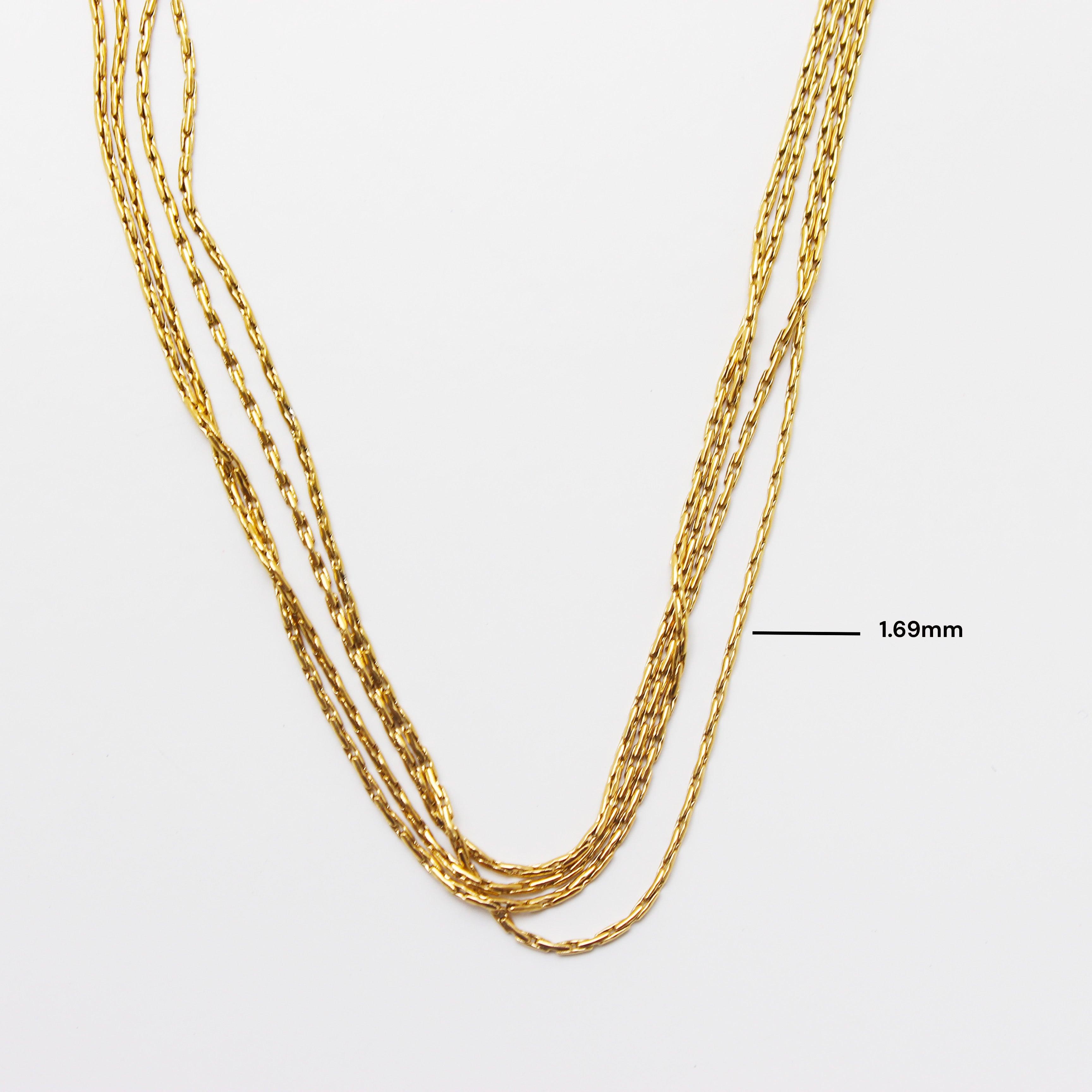 Eva Layer Chain Necklace - Local Pitara