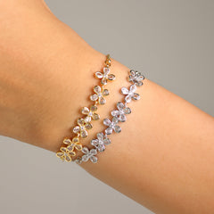 Floral Grace Bracelet - Local Pitara