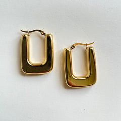 Sleek Rectangle Earrings