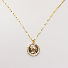 Gold Coin Necklace - Local Pitara