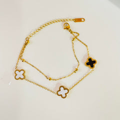 Black Clover Duo Bracelet