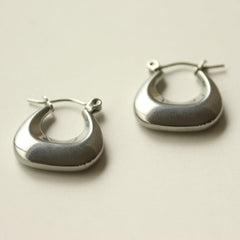 Silver Cascade Earrings