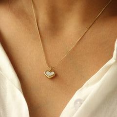 Pearl Heartlet Necklace