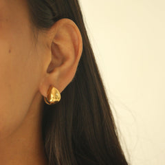 Sleek Egg Hoops Earrings