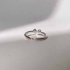 Silver Heart Ring