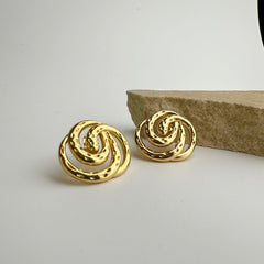 Eternal Round Studs Earrings