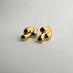 Golden Wave Earrings