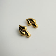 Golden Wave Earrings