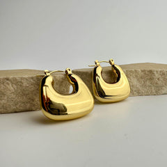 Square Hoops Earring