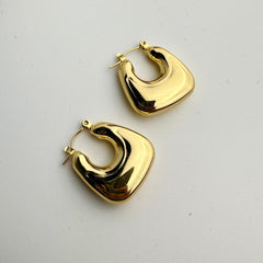 Square Hoops Earring