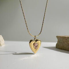 Diamond Heart Necklace