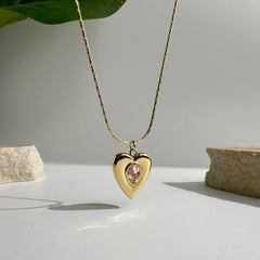 Diamond Heart Necklace