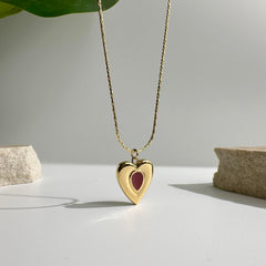 Diamond Heart Necklace