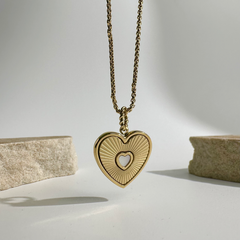 Double Heart Necklace