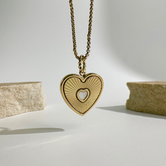 Double Heart Necklace