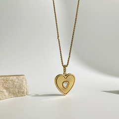 Double Heart Necklace