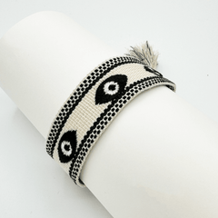 Evil Eye Boho Band Bracelet - Local Pitara