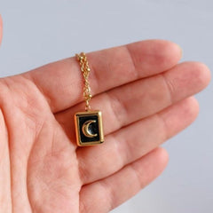 Moon Charm Necklace - Local Pitara