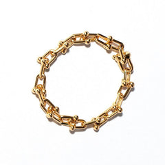 Curb Chain Bracelet - Gold