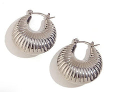 Layered Radiance Hoops Earring