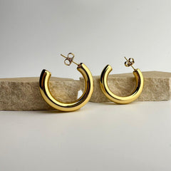 Luxe Minimalist Hoops