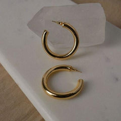 Luxe Minimalist Hoops