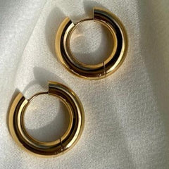 Classic Circle Hoops Earring