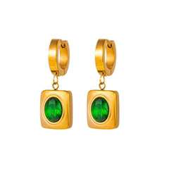 Emerald Luxe Danglers