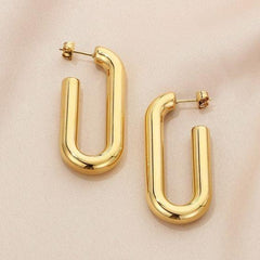 Vine Gold Earrings