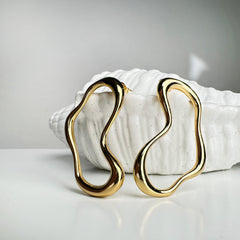 Fluid Wave  Earring