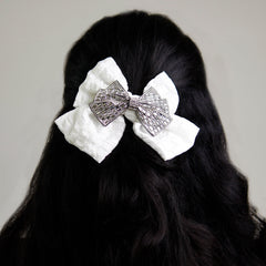 Embellished Crystal Bow