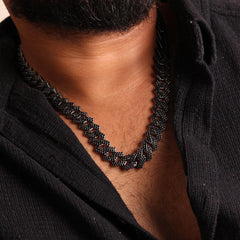 Black Prong Cuban Chain - Local Pitara