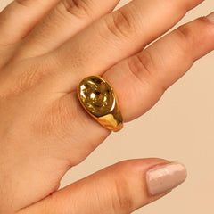 Chunky Dome Ring - Local Pitara