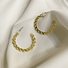 Cuban Hoop Earrings - Local Pitara