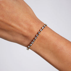 Half Tennis Diamond Bracelet