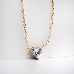 Heartfelt Diamond Necklace