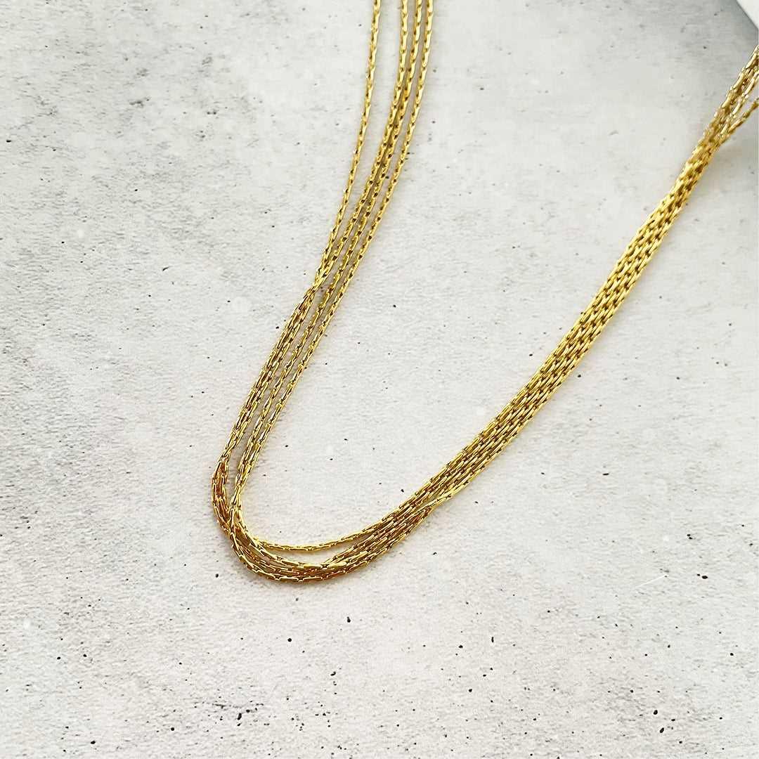 Eva Layer Chain Necklace - Local Pitara