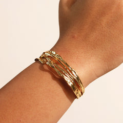 Majestic Layers Gold Kada