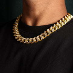 Pave Cuban Gold Cuban Chain - Local Pitara